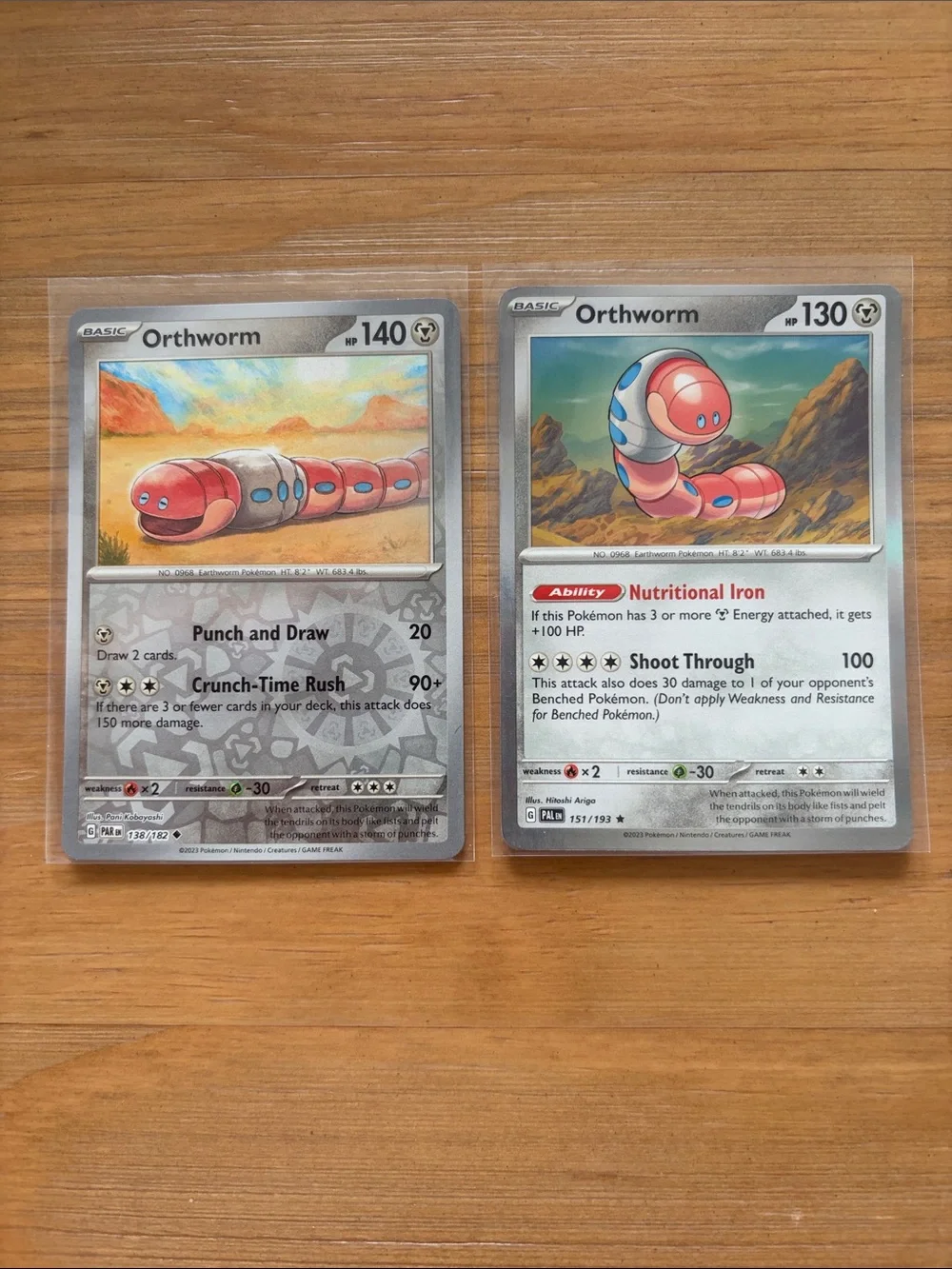 Orthworm Pokémon Card Character Lot | Reverse Holo Cards ✨5/$25✨
